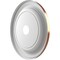 Ekena Millwork Traditional PVC Medallion (Canopies up to 13 1/2"), 22"OD x 3 1/2"ID x 1 1/2"P, Bright Coat Copper CMP22TRBCO - alternate 4